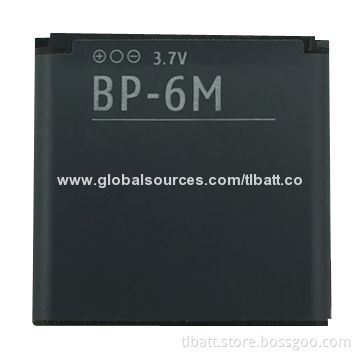 Battery Manufacturer Wholesale 3.7V Bp-6M for Nokia 3250